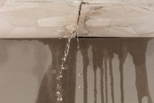 Professional Water Damage Restoration technician working in Granite Falls, NC